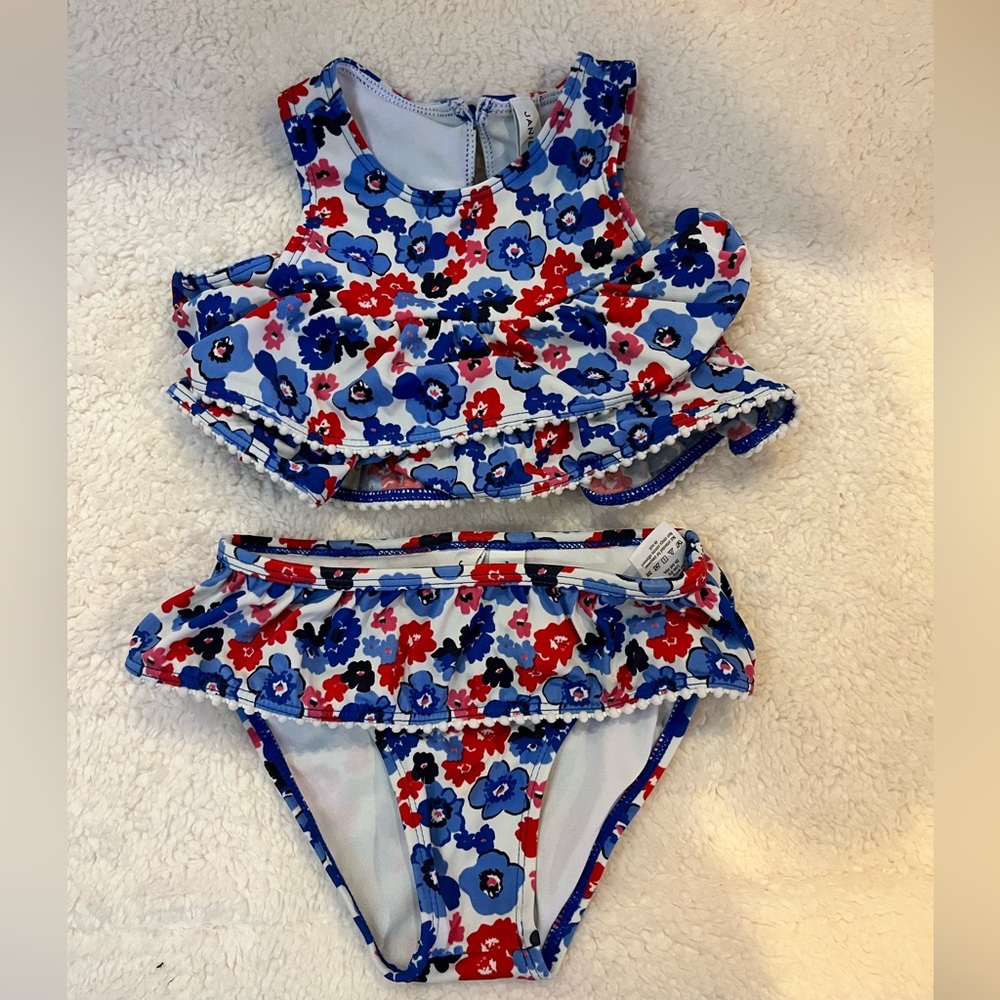 Janie & Jack Floral swimsuit